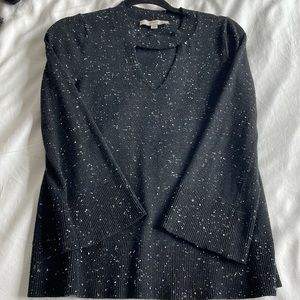 Loft sweater with key hole